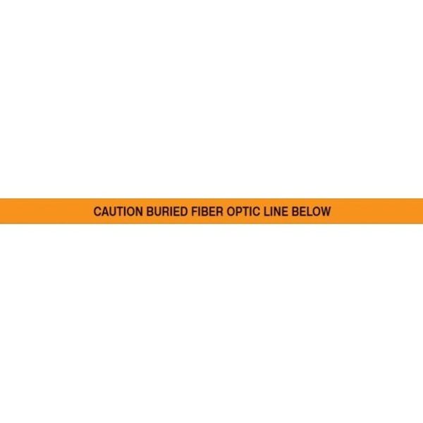 Accuform CAUTION SAFETY TAPE BURIED FIBER OPTIC PTD635 PTD635